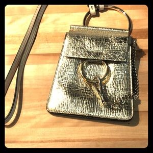 Chloe mini Faye in gold